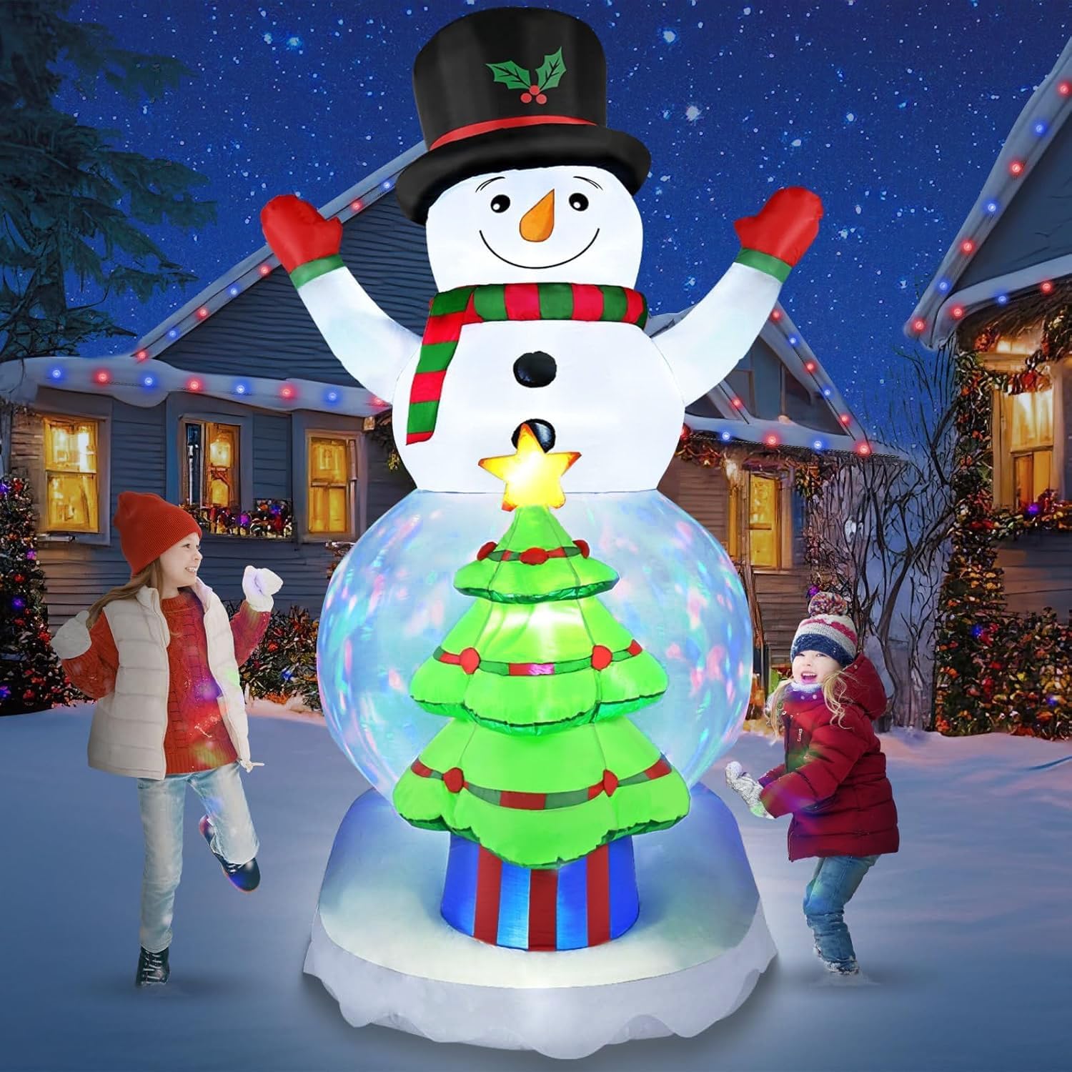 Inflatable Snowman